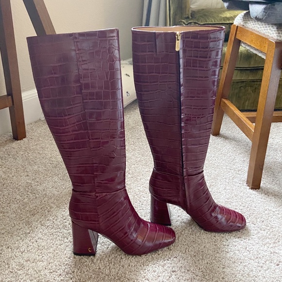 sam edelman croc boots
